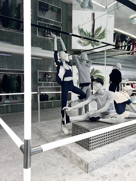 Harvey Nichols Activewear Retail Space in Riyadh